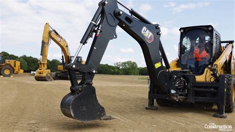 cat skid steer with backhoe attachment|caterpillar skid steer aerator attachment.